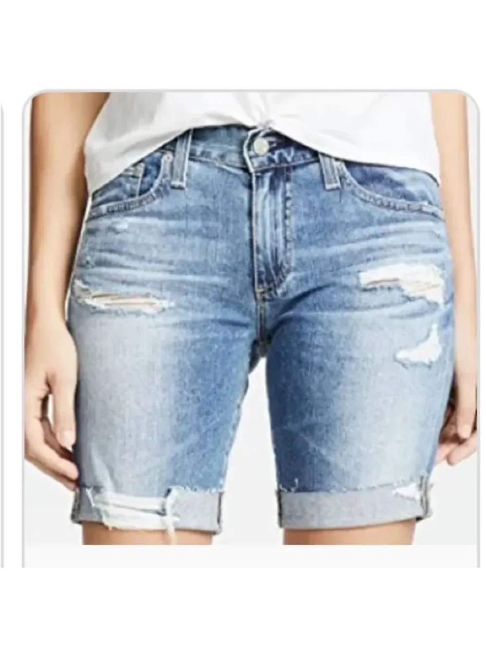 ADRIANO GOLDSCHMEID ‘The Nikki’ Jean Shorts